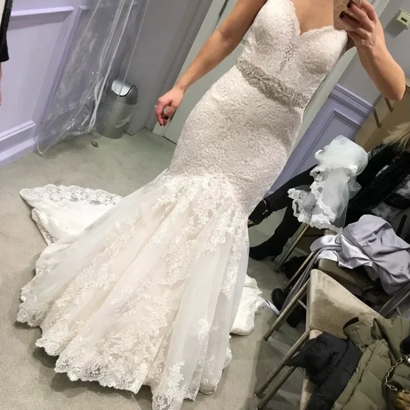 BRAND NEW unaltered Madison James bridal gown- Kleinfeld’s purchased MJ215
